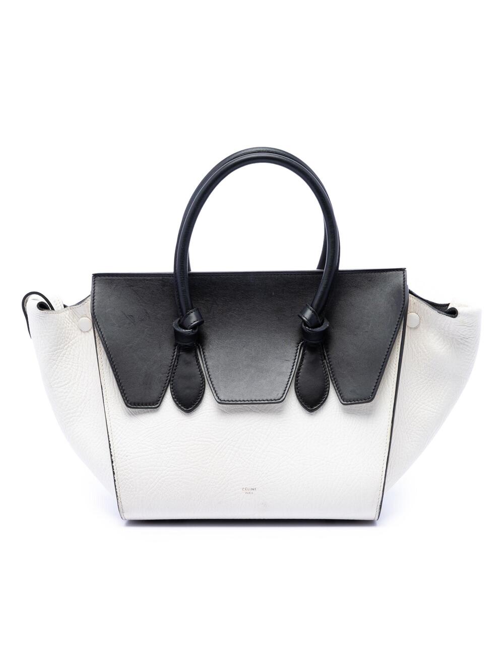 Celine Tie Knot Tote Grainy Leather #287302C85B